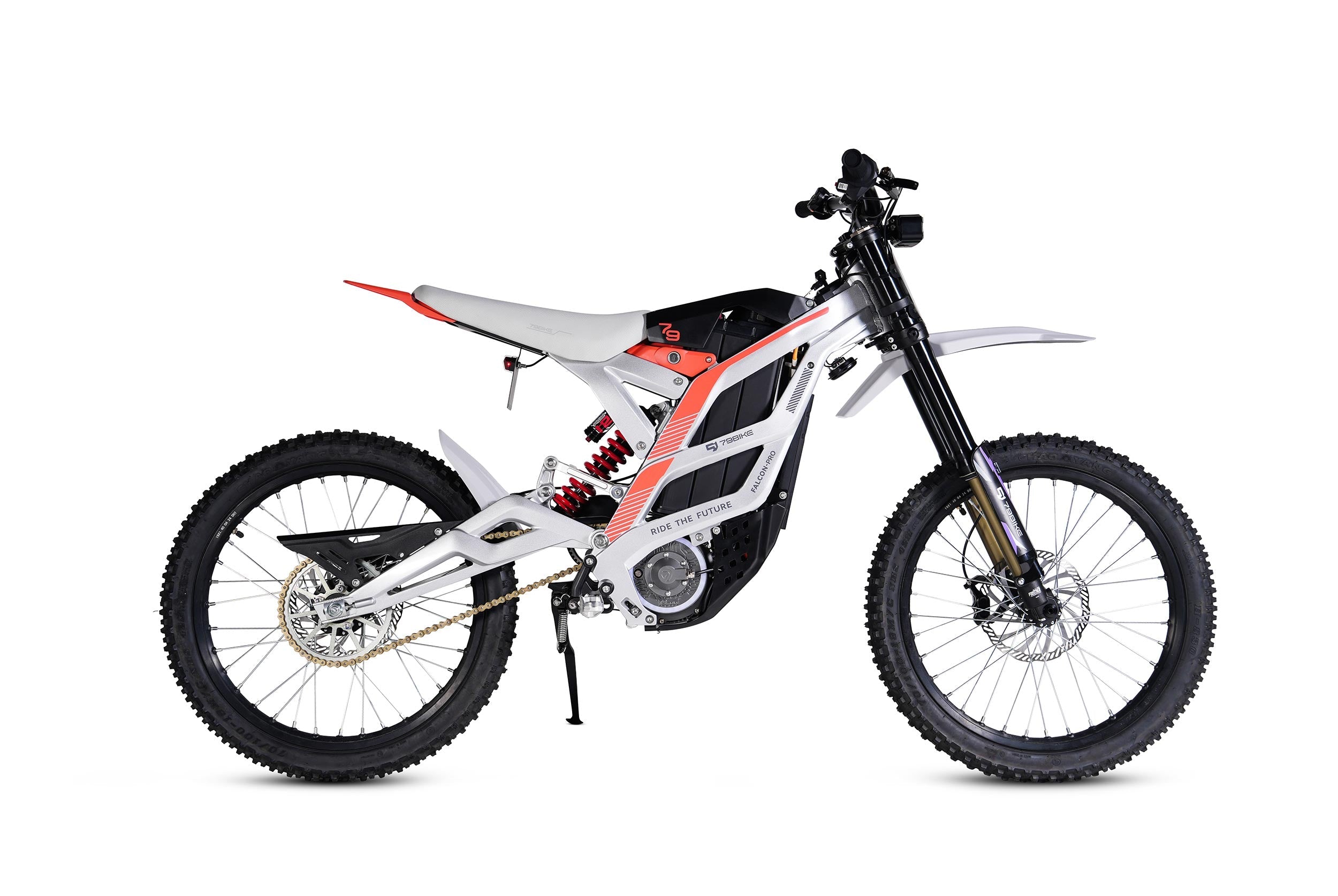 79Bike Falcon Pro Electric Dirt Bike: 75-Mile Range, 56 MPH Off-Road Thrills