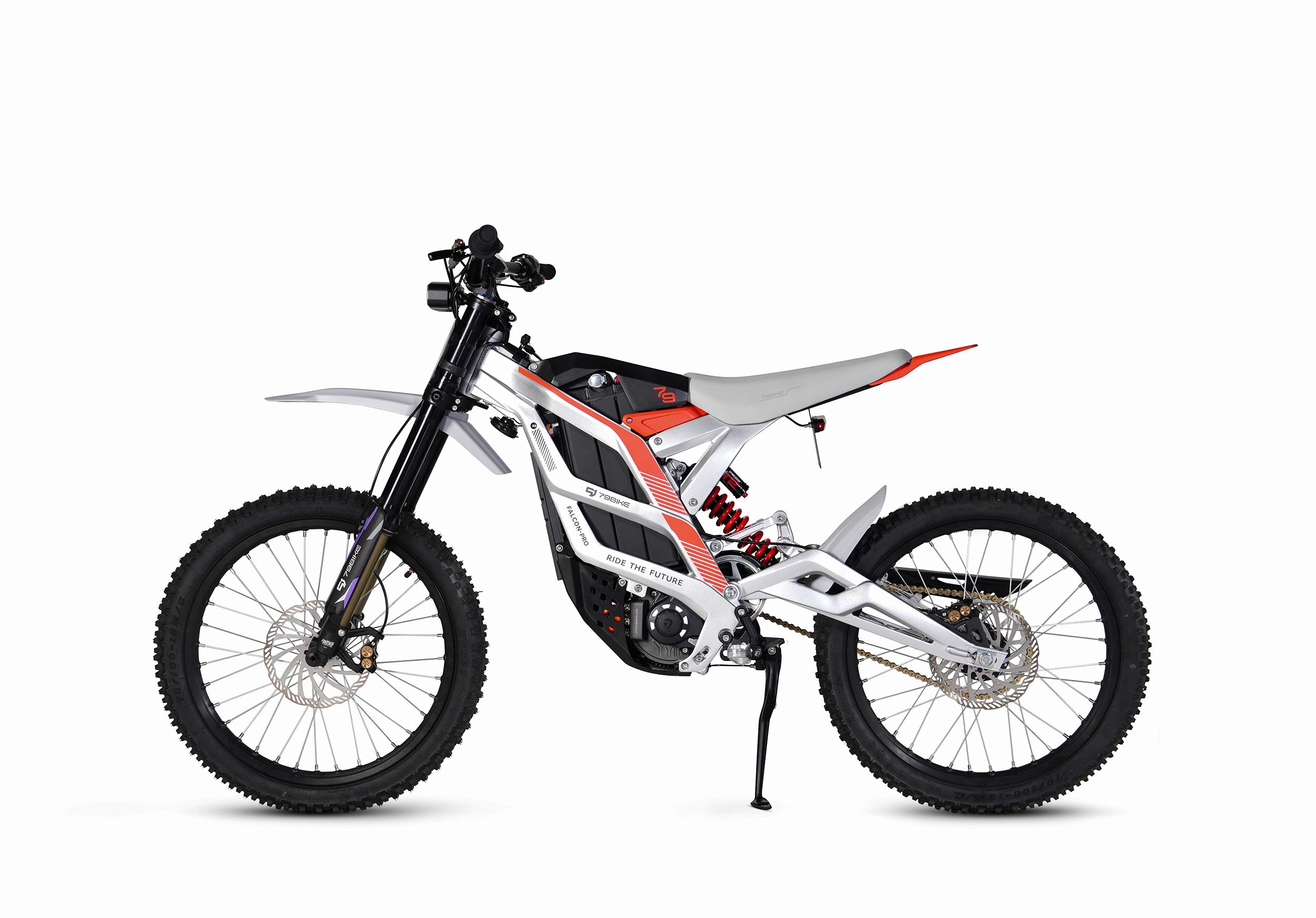 79Bike Falcon Pro Electric Dirt Bike: 75-Mile Range, 56 MPH Off-Road Thrills